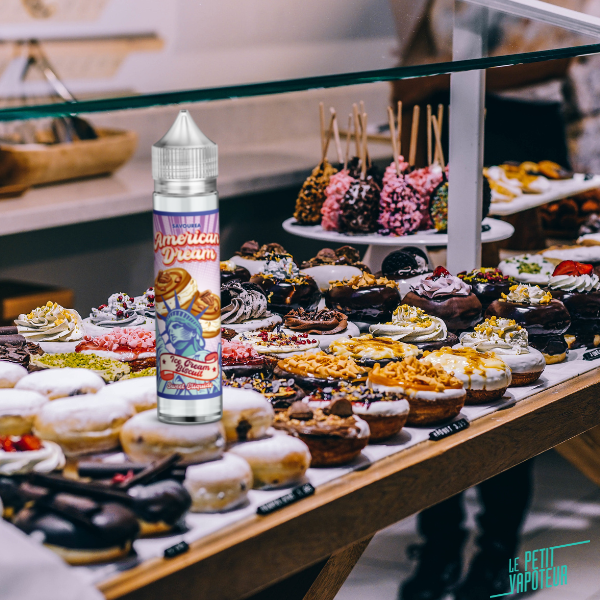 e liquide ice cream biscuit American dream - blog le petit vapoteur